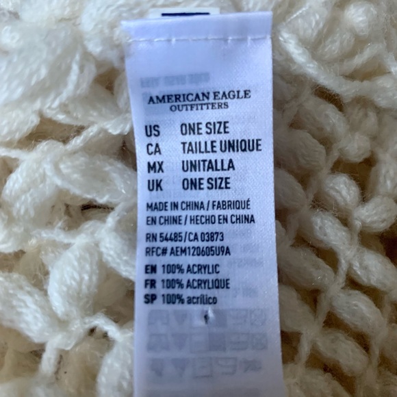 Cream Scarf - Picture 2 of 2